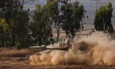 লড়াই জোরদার হচ্ছে, গাজার উত্তর-দক্ষিণের আরও ভেতরে ইসরায়েলের ট্যাংক